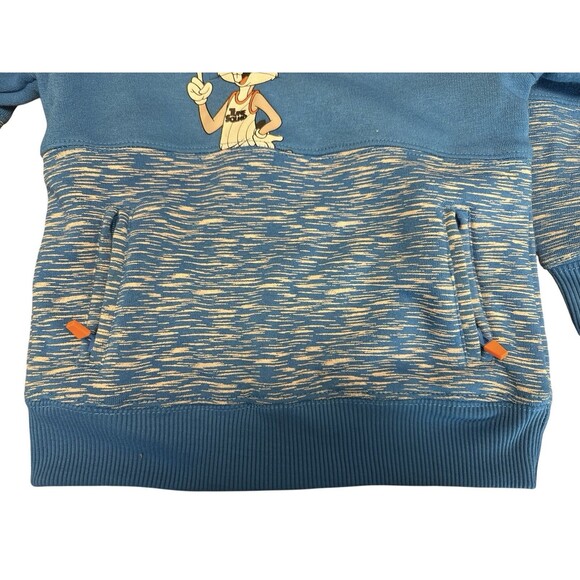 Space Jam Boys Siz 2T Hoodie Sweat Shirt Pants Set pockets & drawstring - Picture 6 of 12